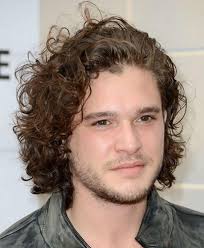 Welp, it was only a matter of time before this happened. Kit Harington Naturally Curly Hairstyle Cool Men S Hair
