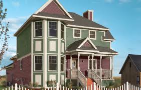 Blue a blue fence is a fun way to add a pop of color to your yard. The Best Color Combinations For Home Exteriors Allura Usa