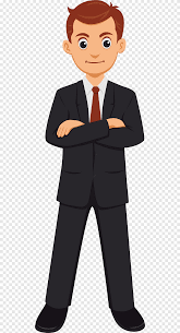 Check spelling or type a new query. Man Wearing Black Suit And Red Tie Cartoon Cartoon Business Man Business Woman Hand Png Pngegg
