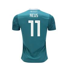 Adidas Youth Germany Reus 11 Away Jersey 18 19 Eqt Green White Real Teal