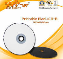 White Inkjet Printable Blank CD-R, 700MB, 80min, Blank CD ...