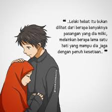 Lainnya ada baju couple ala korea. 69 Gambar Animasi Pasangan Muslim Dan Muslimah Cikimm Com