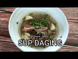 Nak lagi padu, boleh campurkan tulang dan juga tetel untuk lagi sedap untuk dinikmati. Resepi Sup Daging Sedap Mudah Dan Simple Youtube