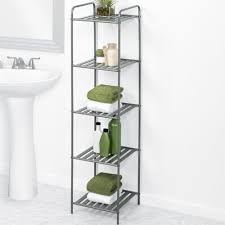 Shop bookshelves & free standing shelves today. Winston Porter Ellasyn 13 W X 52 H X 13 D Free Standing Bathroom Shelves Wayfair In 2020 Bathroom Shelves Shelves Bathroom Items