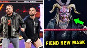 Wwe pushed out the announcement on their digital platforms and wished wyatt well in his future endeavors. The Fiend Bray Wyatt S Terrifying New Mask Dean Ambrose Cm Punk Royal Rumble Returns Wwe News Youtube