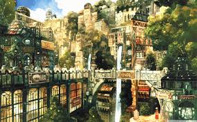 Albums of 5 or more images (3 or more images for cosplay) will be exempt from this rule so long as the images are relevant to the point or idea being illustrated. Fantasy City Wallpaper Hd Background Anime City 1905901 Hd Wallpaper Backgrounds Download
