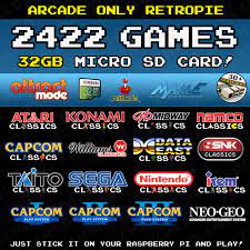 Retropie will then create folders with the names of the emulators automatically. Digital Download Arcade 32gb Retropie Microsd 2422 Games Preloaded For Raspberry Pi 3b 3b With Attract Mode Retromini Store