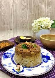 Nasi Tim Ayam Makanan Ide Makanan Resep Masakan