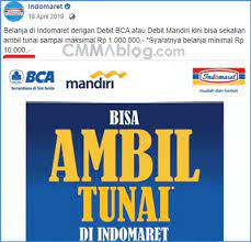 Selanjutnya datangi kasir kemudian sampaikan jika kamu ingin melakukan tarik tunai saldo linkaja. Cara Belanja Di Indomaret Dengan Atm Bca Berapa Minimalnya