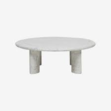 I know i say it a lot but, this is my favorite project ever! Amara Ellipse Round Coffee Table White High Street Trading Co