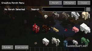 The morph mod 1.16.5/1.17 allows you to adopt the skills and appearance of any other mob, it comes in two versions 1.16 and 1.16.5/1.17. Metamorph Mod 1 17 1 1 16 5 1 15 2 Turn Into Other Creatures
