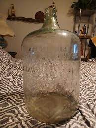 Vintage 5 Gallon Glass Water The