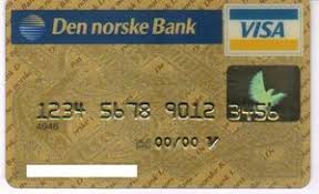 The bank's headquarters were in bergen, norway. Bank Card Den Norske Bank Dnb Kort As Norway Col No Vi 0023