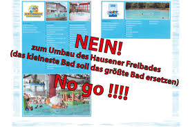 The closest larger towns are bielefeld (39 kilometres southwest) and hanover (80 km east). Erhalt Des Freibades Hausen Rettung Eines Kleinods Fur Frankfurter Burger Online Petition