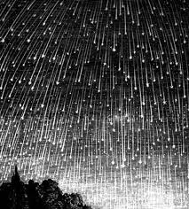 Engraving Depicting The Exceptional 1833 Meteor Storm Of The Leonid Meteor Shower Meteor Shower Night Skies Sky
