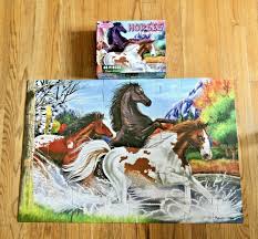 Melissa And Doug Horse Giant Floor Puzzle 48 Piece Complete 2 X 3 Melissadoug In 2020 Giant Floor Puzzle Melissa And Doug Floor Puzzle