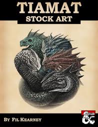 Tiamat is a primordial goddess in the mesopotamian mythologies, representing beauty and creation. Tiamat Stock Art Dungeon Masters Guild Pegasus Digital