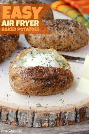 Easy Air Fryer Baked Potatoes Recipe Air Fryer Recipes Easy Air Fryer Baked Potato Air Fryer Recipes Healthy