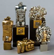 Image Of Five Italian Micro Figural Puzzles By Miguel Berrocal Lot 86368 Heritage Auctions Sculpture Small Sculptures Sculptural Object