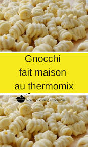 Gnocchi Fait Maison Au Thermomix En 2020 Avec Images Recettes De Cuisine Thermomix Recette Cuisine Et Boissons