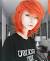Dark Red Scene Hair
