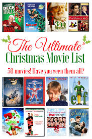 Ultimate Christmas Movie List The Latina Next Door Christmas Movies List Christmas Movies Ultimate Christmas