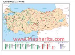 Turkiye Maden Haritasi