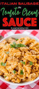 Pin By Ally Greer On Pasta Ground Italian Sausage Recipes Italian Sausage Recipes Hot Sausage Recipes