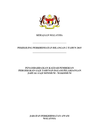 Pekeliling perkhidmatan bilangan 4 tahun jabatan perkhidmatan awam facebook. Pekeliling Perkhidmatan Bil 2 2015