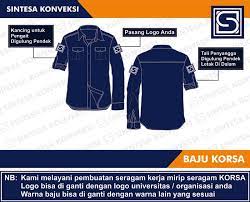 Tempat mewujudkan ide, selera dan keinginan anda dalam berbusana, sehingga anda. Baju Korsa Konveksi Langganan Banyak Kampus Universitas Sintesa Konveksi
