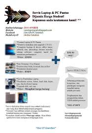 Harga laptop merupakan harga device penting yang selalu dipertimbangkan banyak kalangan. Servis Laptop Murah Senarai Harga Servis Laptop