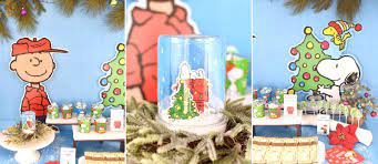 Charlie Brown Christmas Decorations A Charlie Brown Christmas Party Fun365