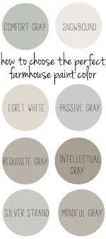 How To Choose The Perfect Farmhouse Paint Colors