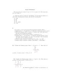 If the price of gasoline is p = $3.10 per gallon, the quantity demanded in a ﬁxed period of time is q = 65 gallons. Exam 3 Worksheet Precalculus Math 115 Docsity