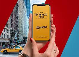 Free Apple Iphone Xs Max In Female Hand Photo Mockup Psd Mockup Free Download Iphone Mockup Psd Free Mockup