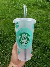 Custom Reusable Cold Cup Starbucks Dog Mom Etsy In 2020 Custom Starbucks Cup Cold Cup Starbucks