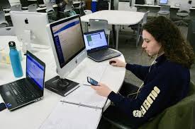 Students don't have to worry about. Students Multitask On Things Unrelated To Course Work More In Online Settings Study Finds