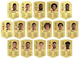 Https Dailycannon Com Static Uploads 2020 09 Arsenal Fifa 21 Ratings Updated Jpg