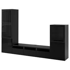 Stall Shoe Cabinet With 4 Compartments Black Brown 37 3 4x35 3 8 Ikea Tv Storage Ikea Glass Door