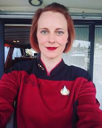 I don't think I shared my k-12 uniform in this group but me and my mom both  made it I was more the “what it looks like” and my mom was more