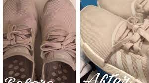 Run your shoes under warm water just to get any mud or dirt off before getting started with the deep cleaning. ÙˆÙ‚Øª Ø§Ù„Ø¸Ù‡ÙŠØ±Ø© Ù…Ø¹Ø§Ø¯Ù„Ø© Ø¨Ø¯Ù„Ø© How To Clean Adidas Cloudfoam Hotelsanaasinn Com