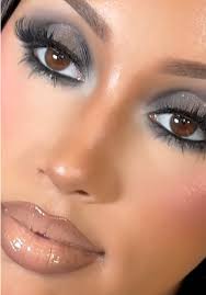 A full glam girlie 4L 🩶 Makeup by me