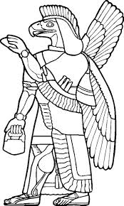 Sennacherib retreated to ninevah but he ended up being murdered by his own sons (vs. Babylonian And Assyrians Coloring Pages Learny Kids