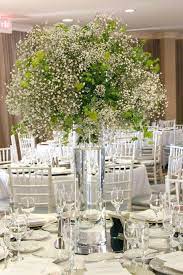 Babies Breath Centerpiece Babys Breath Centerpiece Wedding Flowers Gypsophila Wedding Flowers