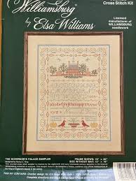 Maybe you would like to learn more about one of these? Governor S Palace Colonial Williamsburg Sampler Cross Etsy Cross Stitch Patterns Cross Stitch Cross Stitch Samplers