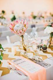 Minimalist Wedding Ideas For The Alternative Bride Groom Protea Wedding Wedding Stage Decorations Indian Wedding Receptions
