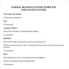 Free 8 Sample Business Letter Formats In Pdf Ms Word