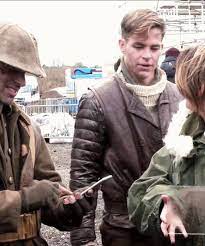 Chris Pine Filming Wonder Woman Chris Pine Steve Trevor Whitelaw
