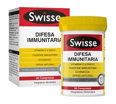 Un apporto equilibrato di tutti i macro nutrienti (proteine, carboidrati…), di vitamine, di sali minerali e di oligoalimeti, può sostenere le normali difese dell'organismo. Swisse Difesa Immunitaria Integratore Per Il Sistema Immunitario