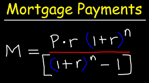 The formula to calculate mortgage payments is shown below we will use the ordinary annuity formula to calculate each monthly payment. How To Calculate Your Monthly Mortgage Payment Given The Principal Interest Rate Loan Period Youtube